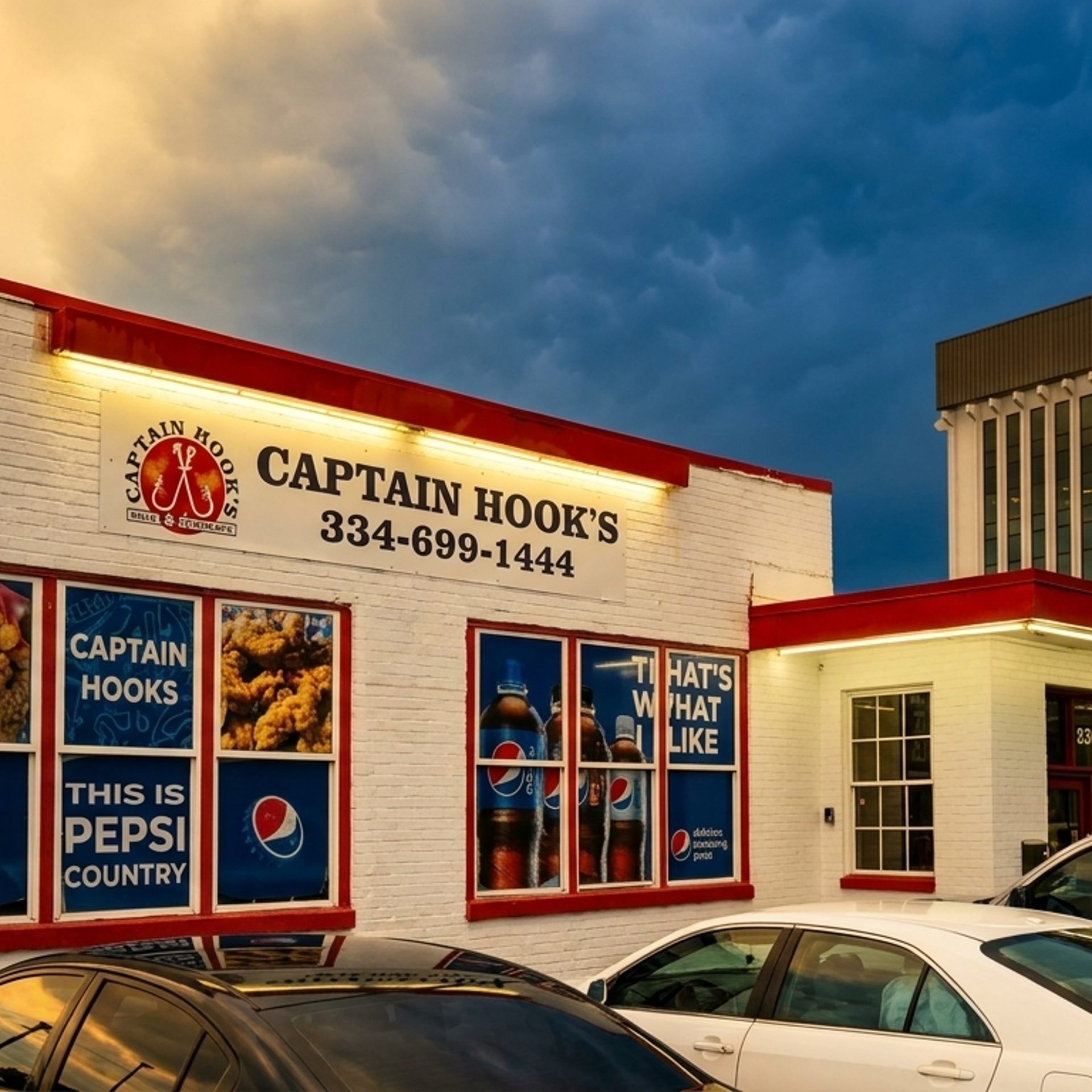 Welcome to Captain Hook's Fish & Chicken